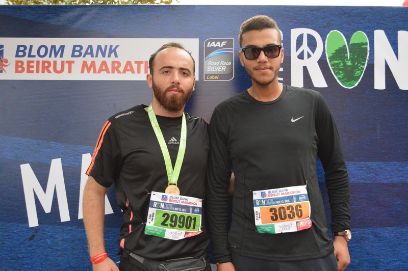 BLOM BANK Photobooth at the BLOM BANK Beirut Marathon